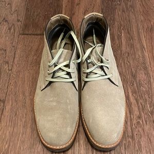 J. Murphy by Johnston and Murphy Mens Tan Suede Chukka Boot Size 10M